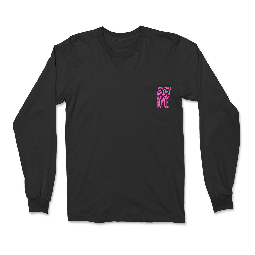 No Big Deal Flames Long Sleeve T-Shirt (Black)